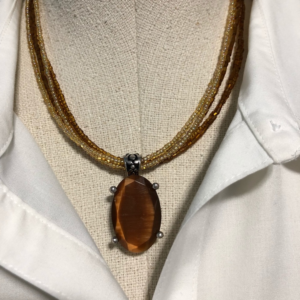 Seed Bead Necklace - Picture 2 of 6